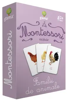 Familii de animale. Montessori. Vocabular/***