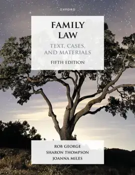 Family Law. Text, Cases, and Materials, 5 Revised edition, Paperback/***