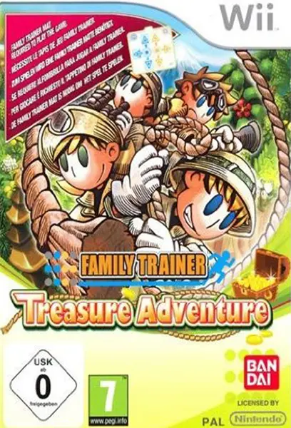Family Trainer Treasure Adventure Standalone Game WII