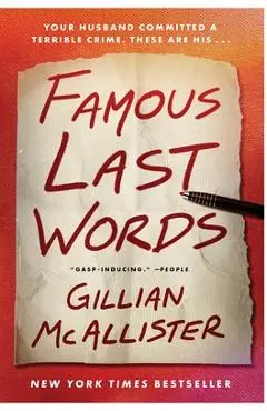 Famous Last Words - Gillian Mcallister