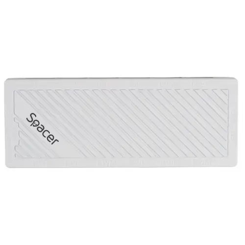Fan HUB SPACER pentru maxim 6 ventilatoare ARGB, telecomanda pentru setat iluminarea RGB, alimentare 4-pin/ culori 3-pin, magnetic, Alb