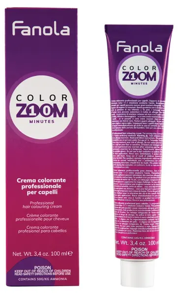 Fanola Color Zoom Vopsea de păr, 10 minute, 10.01, 100 ml