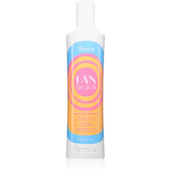 Fanola FAN Beach Hair & Body Shampoo sampon hidratant pentru corp si par 350 ml