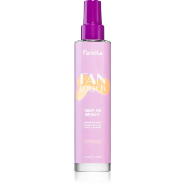 Fanola FAN touch KEEP ME BRIGHT spray pentru un par stralucitor si catifelat 100 ml