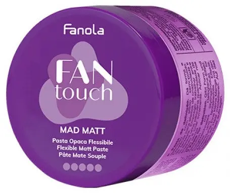 Fanola Fantouch Ceară matifiantă pentru păr Mad Matt, 100 ml