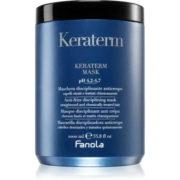 Fanola Keraterm Mask masca de netezire pentru par indisciplinat 1000 ml