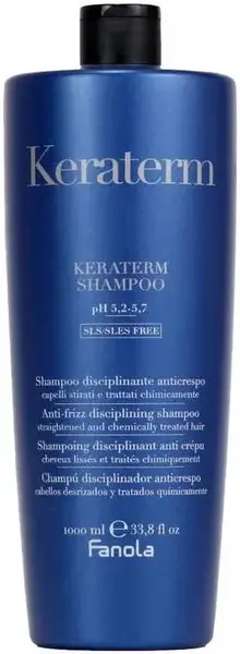 Fanola Keraterm Șampon pentru netezirea părului rebel, 1000 ml