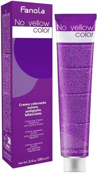 Fanola No Yellow Color Cremă colorantă pentru păr, 9 Ice, 100 ml