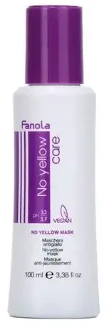 Fanola No Yellow mască tonifiantă pentru păr blond, 100 ml
