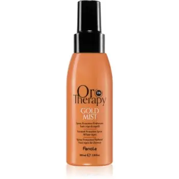 Fanola Oro Therapy Gold Mist spray pentru păr cu protecție termică cu aur de 24 de karate