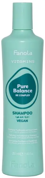 Fanola Vitamins Șampon de curățare și echilibrare Pure Balance, 350 ml