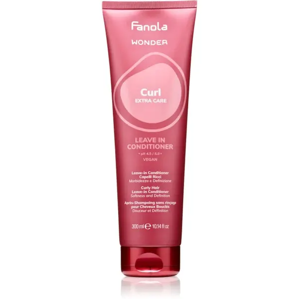 Fanola Wonder Leave-In Conditioner balsam (nu necesita clatire) pentru păr creț 300 ml