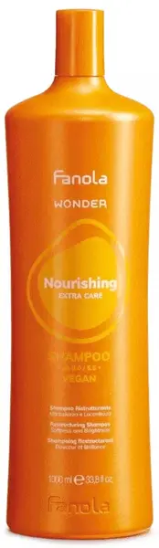 Fanola Wonder Nourishing Șampon regenerant pentru păr uscat și deteriorat, 1000 ml