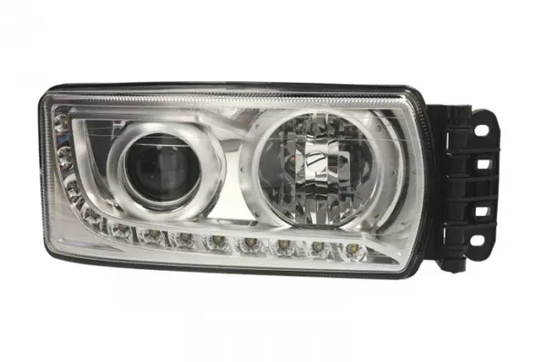 Far dreapta (12LED 1WATT H7, electric, fara motor, fara unitate control lumini LED) potrivit IVECO EUROCARGO IV, EUROCARGO V, STRALIS I 01.13-