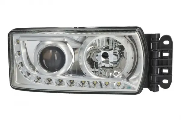 Far dreapta (12LED 1WATT H7, manual, fara motor, cu controler ECU) potrivit IVECO EUROCARGO IV, EUROCARGO V, STRALIS I, STRALIS II 02.02-
