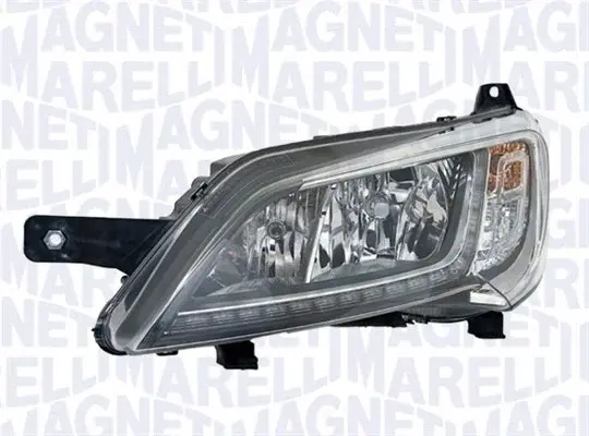 Far dreapta (2 H7, reglaj electric, cu motoras, cu lumini de zi, fundal gri) CITROEN JUMPER FIAT DUCATO PEUGEOT BOXER dupa 2014