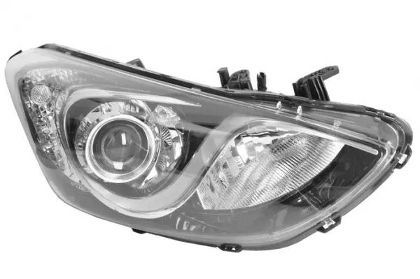Far dreapta 3 H7, electric, cu motoras,interior crom, semnalizator transparent HYUNDAI i30 GD, Hatchback Station wagon intre 2011-2015