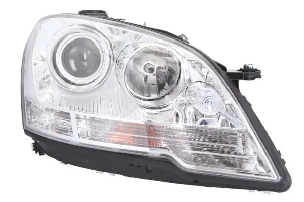 Far dreapta (D1S H7, reglaj electric, cu motoras, fundal cromat) MERCEDES Clasa M (W164)