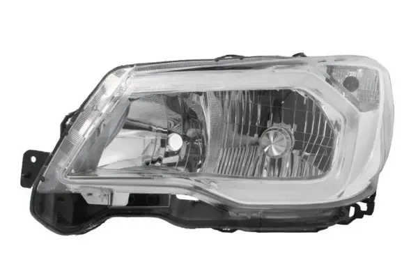 Far Dreapta (D4R HB3 LED WY21W, electric, cu motor, culoare insert: cromat, culoare semnalizator: transparent) potrivit SUBARU FORESTER