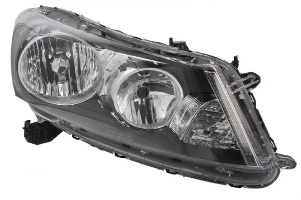 Far Dreapta (H1, electric, fara motoras, culoare insert: gri, culoare semnalizator: transparent) potrivit HONDA ACCORD IX, ACCORD VIII -06.15