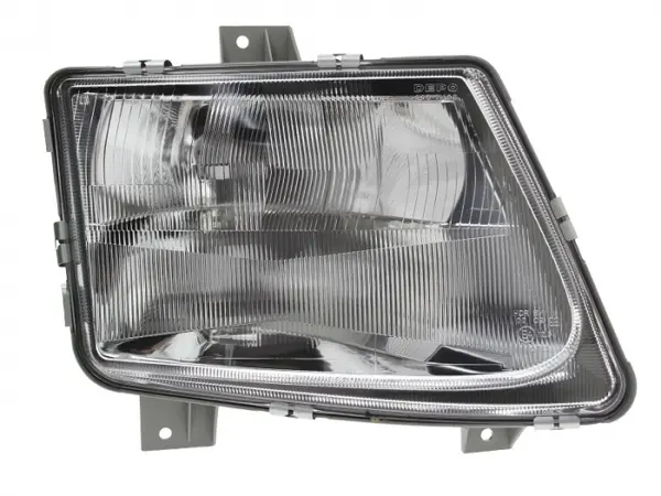 Far Dreapta (H1 H4, electric, fara motoras, culoare insert: argintiu) potrivit MERCEDES V (638 2), VITO (W638) -07.03