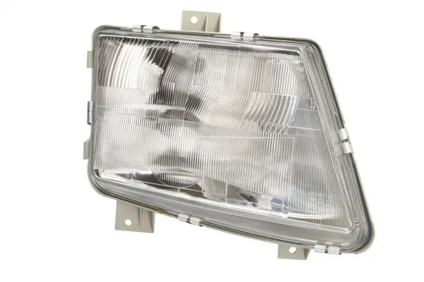 Far Dreapta (H1 H4, manual, mecanic, fara motoras, culoare insert: alb, culoare semnalizator: transparent) potrivit MERCEDES VITO (W638)