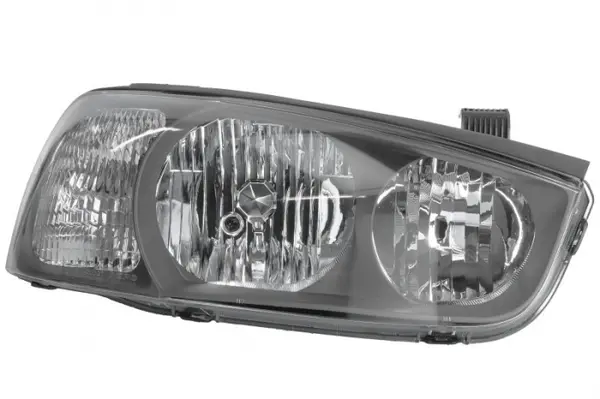 Far Dreapta (H1 H7, electric, cu motor, culoare insert: cromat, culoare semnalizator: transparent) potrivit HYUNDAI ELANTRA III
