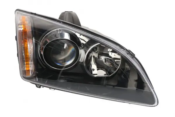 Far Dreapta (H1 H7, electric, cu motor, culoare insert: negru) potrivit FORD FOCUS II -02.08