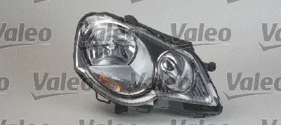 Far Dreapta (H1 H7, electric, cu motor, halogen, culoare interior cromat) potrivit VW POLO, POLO IV