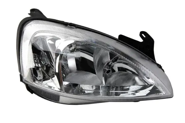 Far Dreapta (H1 H7, electric, fara motoras, culoare insert: cromat, culoare semnalizator: transparent) potrivit OPEL COMBO TOUR, COMBO MINIVAN, CORSA C, CORSA C HATCHBACK