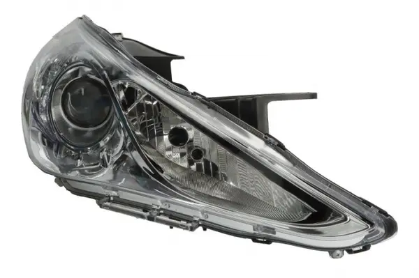Far Dreapta (H1 H7, electric, fara motoras, culoare insert: cromat, culoare semnalizator: alb) potrivit HYUNDAI SONATA VI