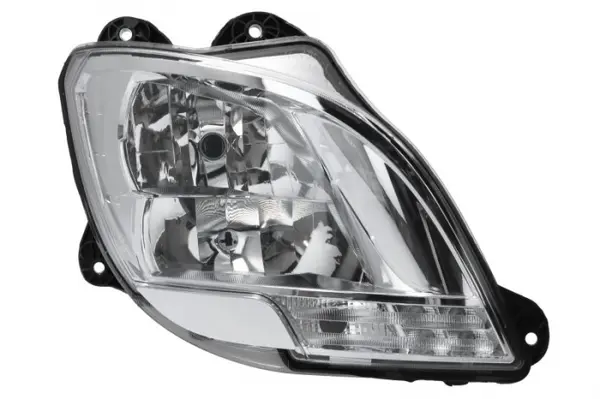 Far dreapta (H1 H7 LED PY21W, electric, cu motor, cu lumina de zi, culoare insert: crom platinat, culoare indicator: transparent) potrivit DAF CF, XF 106 10.12-