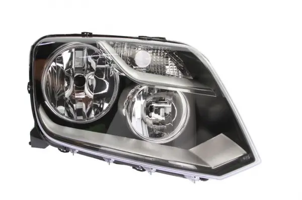 Far Dreapta (H1 H7, manual, fara motoras, culoare insert: negru) potrivit VW AMAROK