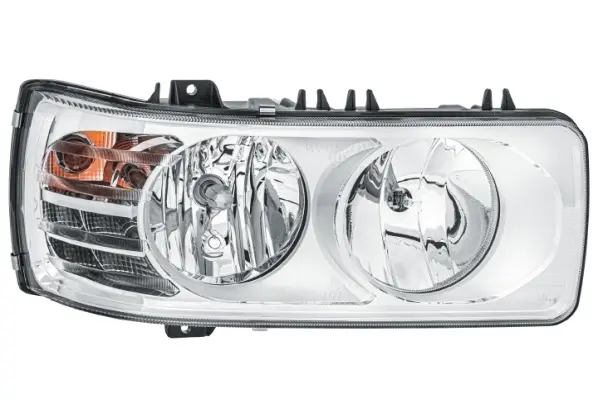 Far dreapta (H1 H7 P21W, manual, cu lumina de zi, culoare insert: crom platinat, culoare indicator: transparent) potrivit DAF LF 05.13-