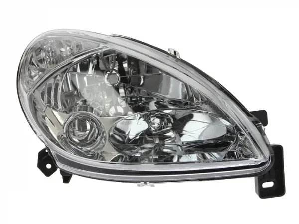 Far dreapta H1 H7 PY21W W5W, electric, cu motor, culoare interior negru cromat, culoare semnalizator: transparent potrivit CITROEN XSARA 01.00-12.05