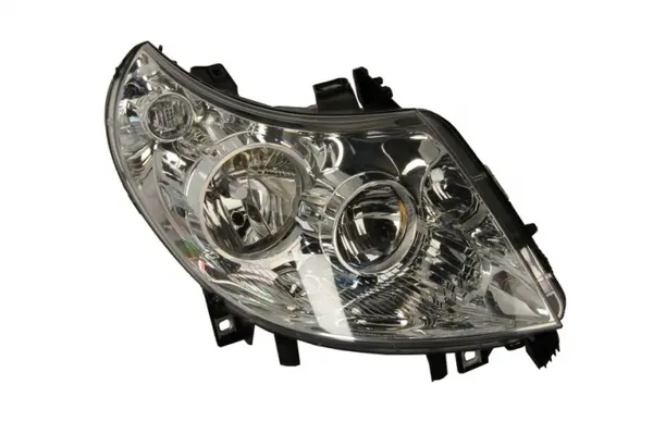 Far dreapta (H1 H7, reglaj electric, cu motoras, fundal cromat) CITROEN JUMPER FIAT DUCATO PEUGEOT BOXER 2006-2010