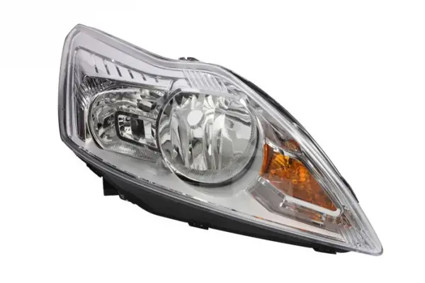Far dreapta (H1 H7, reglaj electric, cu motoras, fundal cromat) FORD FOCUS 2008-2012
