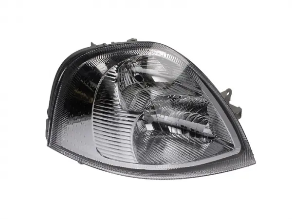 Far dreapta (H1 H7, reglaj electric, cu motoras, fundal cromat) NISSAN INTERSTAR OPEL MOVANO RENAULT MASTER II 2003-2010