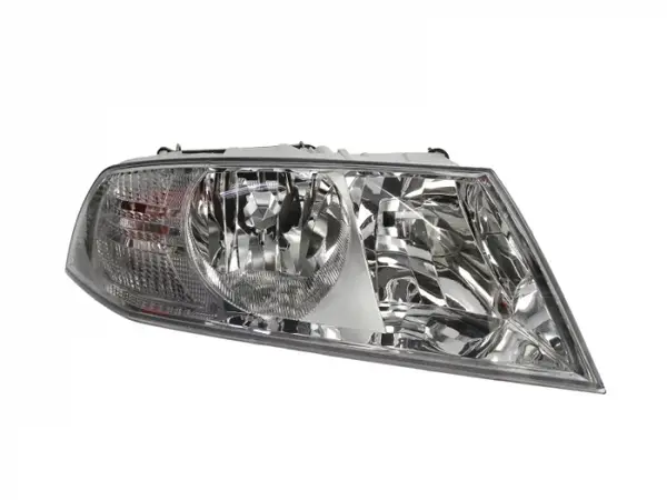 Far dreapta (H1 H7, reglaj electric, cu motoras, fundal cromat) SKODA OCTAVIA 2004-2008