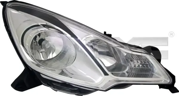 Far dreapta (H1 H7, reglaj electric, cu motoras, fundal negru) CITROEN C3, DS3 2009-2014
