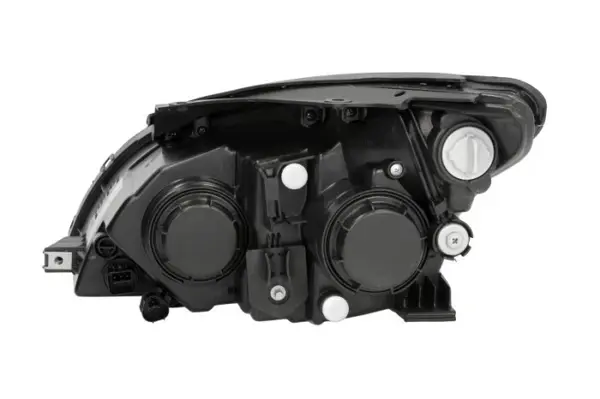 Far dreapta (H1 H7, reglaj electric, fundal cromat) HYUNDAI I30