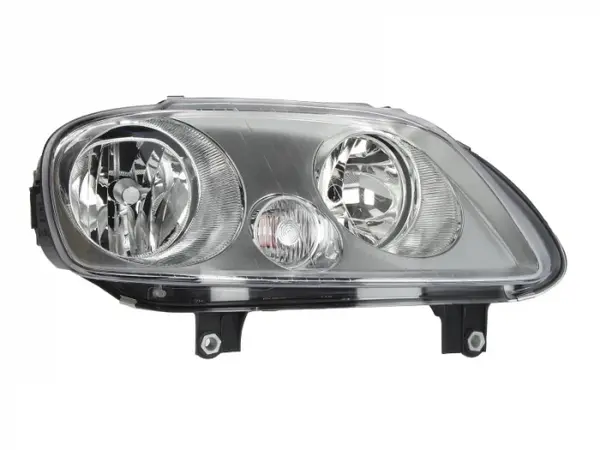 Far dreapta (H1 H7, reglaj electric, fundal cromat) VW CADDY, TOURAN 2003-2010