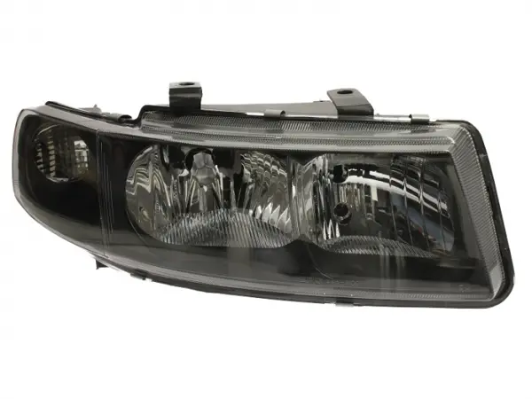 Far dreapta (H1 H7, reglaj electric, manual, fundal negru) SEAT LEON, TOLEDO 1998-2006