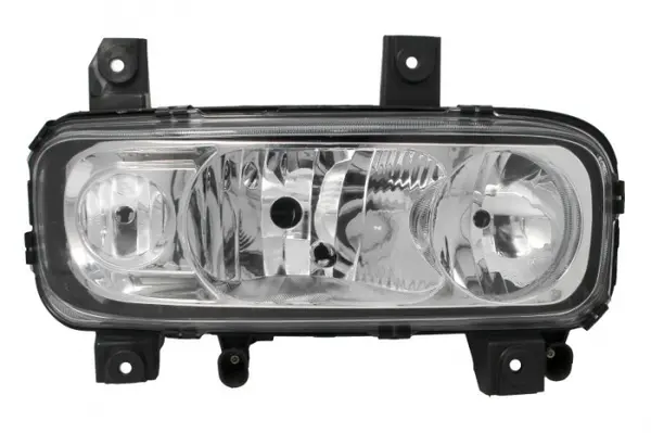 Far dreapta (H1 H7 W5W, electric, cu motor, cu lumina de ceata, culoare insert: crom platinat)