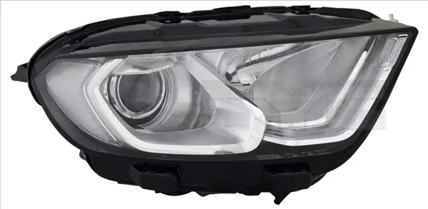Far dreapta H1 LED, electric, cu motor, culoare insert: cromat potrivit FORD ECOSPORT 10.17-