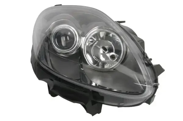 Far Dreapta (H1 PY24W W5W, electric, cu motor, culoare interior: gri) potrivit FIAT BRAVO II
