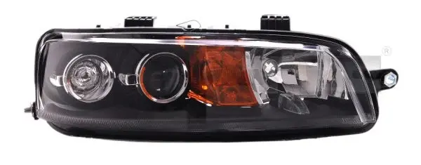 Far dreapta (H1, reglaj electric, fundal negru) FIAT PUNTO 1999-2002