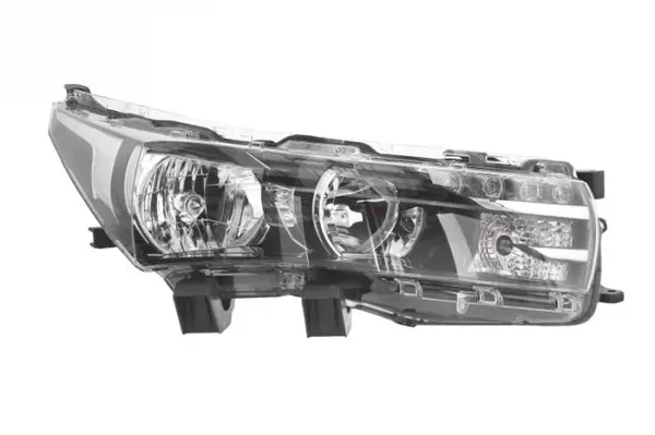 Far dreapta (H11 HB3, electric, cu motoras, cu lumini de zi) TOYOTA COROLLA 2013-2016