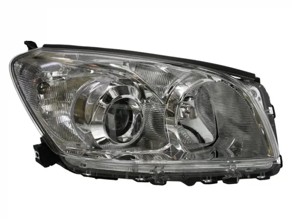 Far dreapta (H11 HB3, electric, cu motoras, fundal cromat) TOYOTA RAV 4 2005-2009