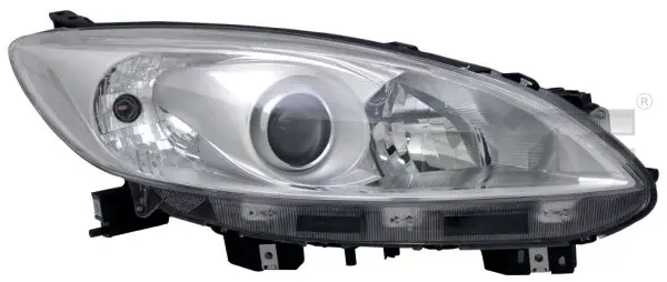 Far dreapta (H11 HB3, electric, fundal cromat) MAZDA 5 2010-2017